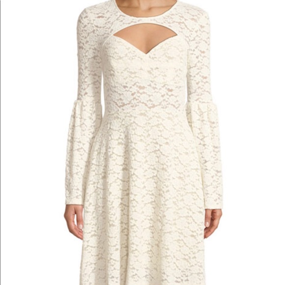 BCBG cream lace dress - Picture 2 of 7